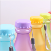 550ml Fashion Outdoor Sports Portable Camping Cycling Travel Scrub Water Beverage Bottle