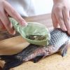 Plastic Fish Scales Graters Scraper Fish Cleaning Scraping Scales Brush Remover Device