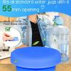 5 Gallon Water Jug Reusable Replacement Cap Silicone Water Bottle Caps Fits 55mm Bottles
