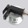 Aqucubic Deck Mounted UPC Basin Mixer Taps Single Handle Bathroom Faucet (Brushed Nickel)
