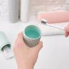 Toothbrush Holder Bathroom Non-slip Strip Storage Case Mouthwash Cup
