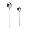 304 Stainless Steel Coffee Spoon Round head Korean Style Honey Dessert Gift Mixing Spoons