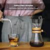 Foldable Portable Coffee Filter Coffee Maker Stainless Steel Drip Coffee Tea Holder Reusable Paperless Pour Over Coffee Dripper