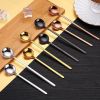 304 Stainless Steel Coffee Spoon Round head Korean Style Honey Dessert Gift Mixing Spoons