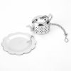 Kitchen Households Tea Infuser Strainer For Filter Stainless Steel Teaspoon Creative Modern Family