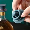 Reusable Silicone Wine Stoppers Bottle Stopper Corks Cover Cap Home Sealer