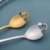 304 Stainless Steel Cool Skull Coffee Tea Stirring Spoon Cutlery Dessert Drink Sugar Spoon