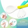 Baby Utensils Spoons Forks Set With Travel Safe Case Toddler Babies Children Feeding Training