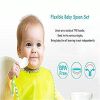 Baby Utensils Spoons Forks Set With Travel Safe Case Toddler Babies Children Feeding Training