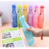 550ml Fashion Outdoor Sports Portable Camping Cycling Travel Scrub Water Beverage Bottle