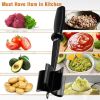 Meat Chopper 1PC Heat Resistant Meat Masher for Hamburger Meat Ground Beef Smasher Nylon Hamburger Chopper Utensil Non Stick Mix Chopper Mix and Chop