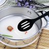 Slotted Silicone Serving Spoon High Heat Resistant Hygienic Design for Cooking Draining & Serving Kitchen Utensil