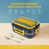 1.5L 40W Electric Lunch Box Food Warmer Leak proof Portable Food Heater for Home Car