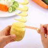 Fruit And Fruit Curling Knife Creative Curling Flower Device Spiral Slicer Pattern Carver