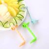 Fruit And Fruit Curling Knife Creative Curling Flower Device Spiral Slicer Pattern Carver