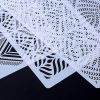 DIY Style Plastic Sugar Sieve Mold Fondant Printing Stencil Hollow Wedding Cake Stencil Edge Decor
