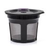 Reusable K Cups For Keurig Brewers Universal Fit For Easy To Use Refillable Single Cup Coffee Filter