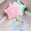 Creative Bathroom Shower Drain Cover Starfish Hair Filter Kitchen Sink Strainer