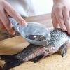 Plastic Fish Scales Graters Scraper Fish Cleaning Scraping Scales Brush Remover Device
