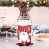 GENNISSY Christmas Wine Bottle Cover Merry Christmas Decorations For Home Christmas Ornament New Year 2022 Xmas Navidad Gift