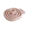 Mini Foldable Funnel Silicone Collapsible Funnel Folding Portable Funnels Be Hung Household Liquid