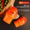 Silicone Thumb Knife Professional Harvesting Plant Knife Anti-Cut Finger Cover Garden Vegetable Gard