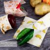 3pcs/set Reusable Waste Food Wrap Beeswax Wrap Sustainable Free Beeswax Food Storage Cloth Eco Frien