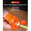 Silicone Thumb Knife Professional Harvesting Plant Knife Anti-Cut Finger Cover Garden Vegetable Gard