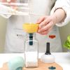 Kitchen Funnel with Funnel Strainer, Funnels for Filling Bottles, Food Grade Silicone Collapsible Funnel, Foldable Kitchen Funnels for Water Bottle Li