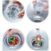 100pcs Kitchen Sink Garbage Filter Drain Sink Sewer Anti-clogging Floor Drain Debris Anti-clogging