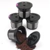 Reusable K Cups For Keurig Brewers Universal Fit For Easy To Use Refillable Single Cup Coffee Filter