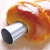 5Pcs/set Stainless Steel Spiral Croissants Molds Conical Tube Cone Roll Cream Baking Pastry Tool