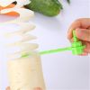 Portable Kitchen Vegetable Potato Carrot Cutting Tool Cooking Spiral Slicer