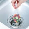 100pcs Kitchen Sink Garbage Filter Drain Sink Sewer Anti-clogging Floor Drain Debris Anti-clogging