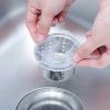 100pcs Kitchen Sink Garbage Filter Drain Sink Sewer Anti-clogging Floor Drain Debris Anti-clogging